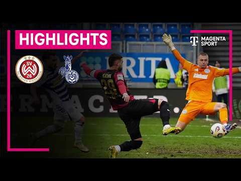SV Wehen Wiesbaden - MSV Duisburg | Highlights 3. Liga | MAGENTA SPORT