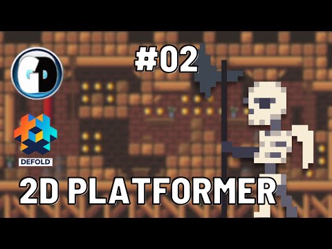 DEFOLD  Game Engine TUTORIAL #02:  Implementing the ENEMY MOVEMENT & ANIMATIONS
