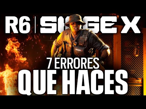 7 ERRORES por los que PIERDES en RAINBOW SIX SIEGE X y CÓMO CORREGIRLOS