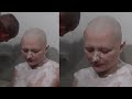 BALD GIRL RESHAVED HER BALD HEAD SMOOTH PART 2