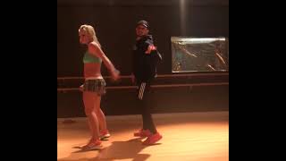 Britney dancing to &quot;Change Your Mind&quot;