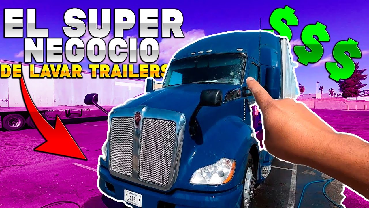 Como lavar un trailer FACIL y RÁPIDO 🤫Y cuánto puedes cobrar 🤑| Mike RL