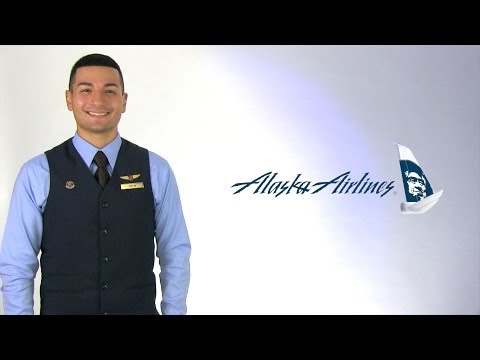 アラスカ航空の客室乗務員ドリュー (Alaska Airlines Flight Attendant Drew)