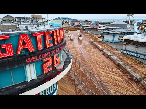 See What's Happening to the North Wildwood Boardwalk Right Now!