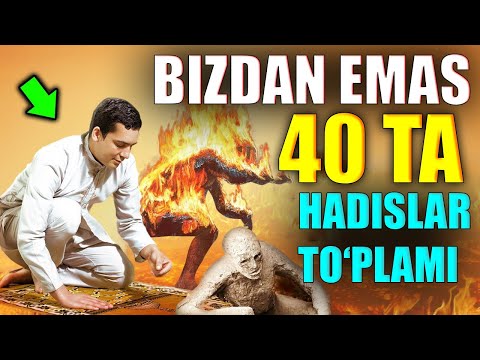 Абдуллох Домла 2023 40 Qirq qudsiy hadis 40 хадис узбек тилида abdulloh domla yangi maruzalari