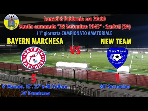 8° Camp. Amatoriale: 11° gior. Bayern Marchesa - New Team