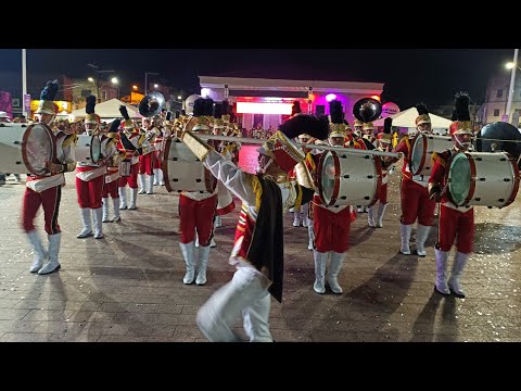 Banda marcial Cultural no Concurso de Bandas e Fanfarras de Mata de São João 2024