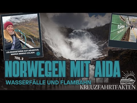 Zweite Etappe: Flåm und Flåmbahn - Legendär | Norwegen ab Kiel bis Hamburg mit AIDAnova Vlog Teil 3