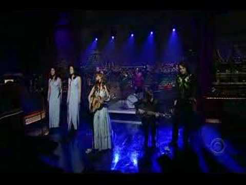 Jenny Lewis on Letterman