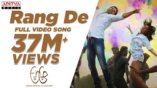 Rang De Full Video Song || A Aa Full Video Songs || Nithin, Samantha, Trivikram