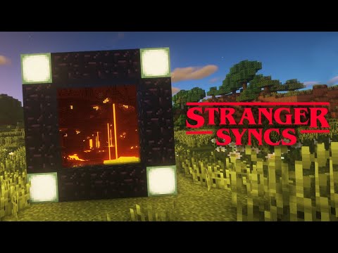 Using Minecraft to Visualize Music - Stranger Syncs