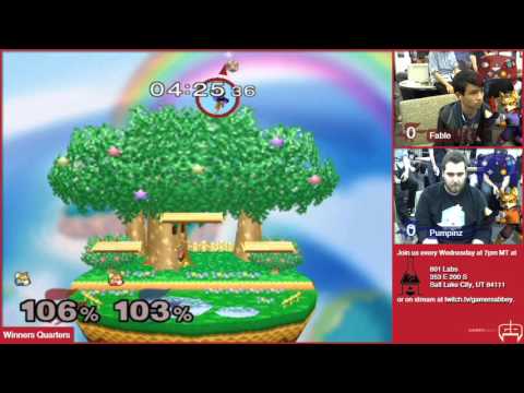 [2016-03-23] Smash Labs Weekly - Melee - Fable vs Pumpinz