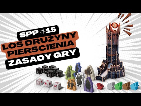 Władca Pierścieni: Los Drużyny Pierścienia | Zasady gry | Wideoinstrukcja | Sam Przy Planszy #15