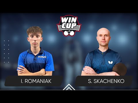 18:45 Ivan Romaniak - Serhii Skachenko West 4 WIN CUP 29.07.2024 | TableTennis WINCUP