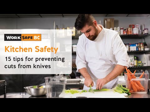 Kitchen Safety: Preventing Cuts from Knives (2 of 7) | WorkSafeBC