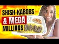 Beef Tenderloin Shish Kebab Yellow Rice Fresh Hummus Handmade Pita La Shish Kebab