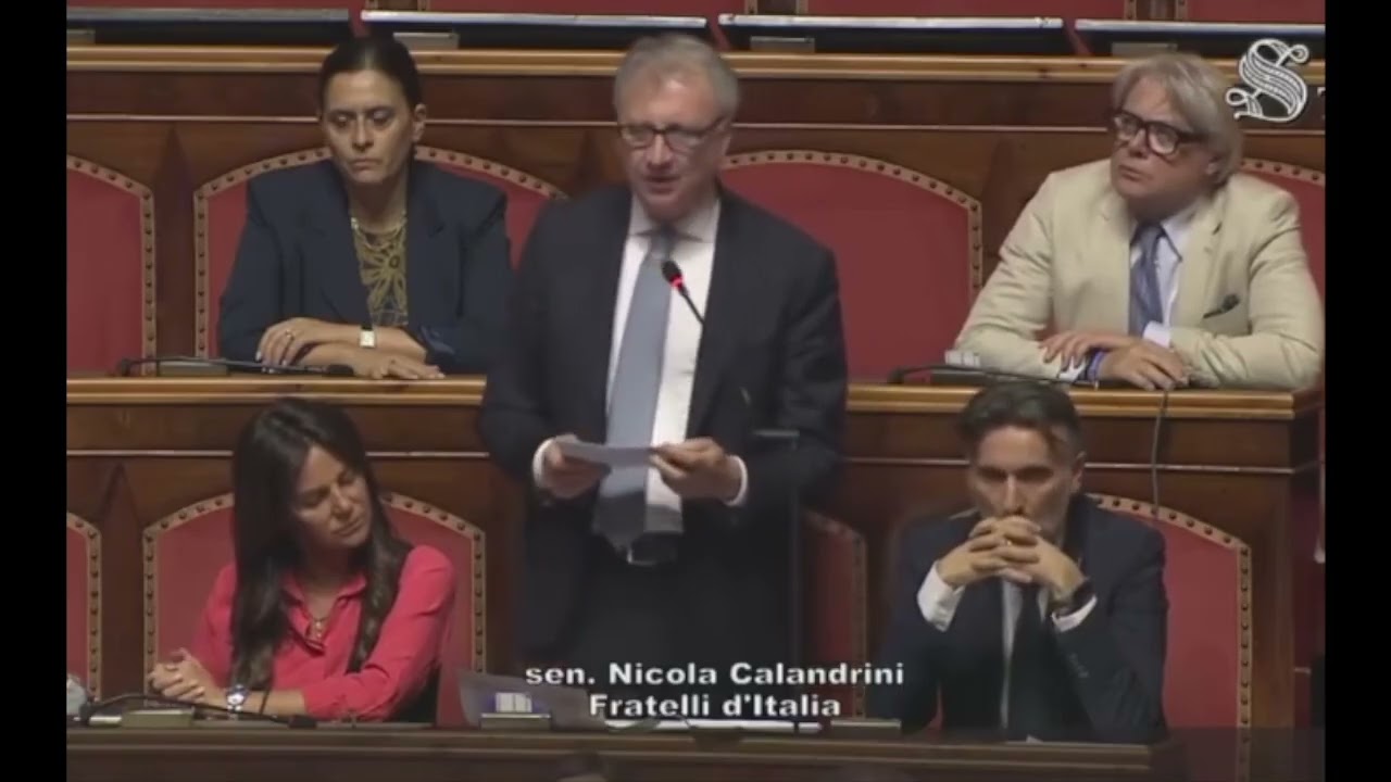 CALANDRINI CONTRO LE OPPOSIZIONI «AVETE SCELTO GLI EGOISMI ELETTORALI, NOI DELL'INTERESSE NAZIONALE»