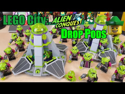 LEGO City - Alien Conquest Drop Pods MOC 👽🛸🏹