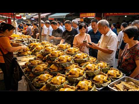 中国湖南街头美食合集，最出名的两大美食市场！