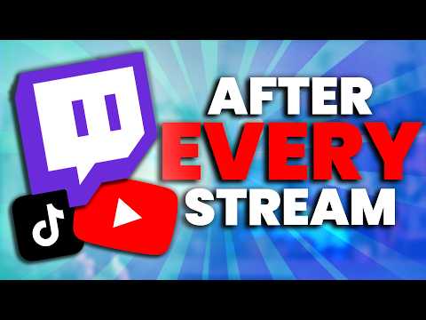 7 Post-Stream Growth Tips — Step-by-Step Guide & Transcript
