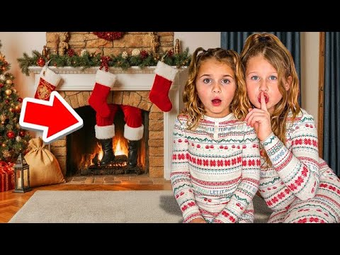 WE BUILT A TRAP TO CATCH SANTA CLAUSE *Hidden Cameras*