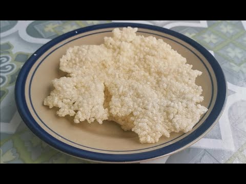 Rijst Kroepoek Maken met Mama | Kerupuk Nasi / Gendar