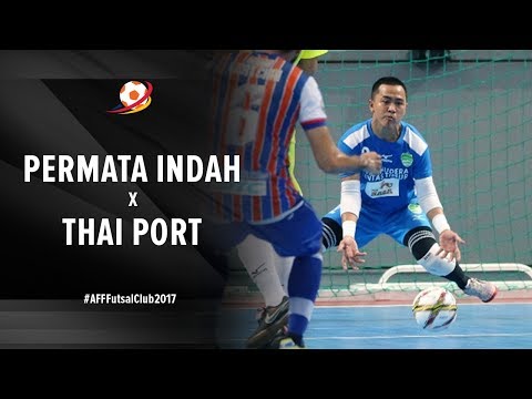 Thaiport FC (THA) 4 VS 1 Permata Indah Manokwari FC (IDN) - AFF Futsal Club 2017