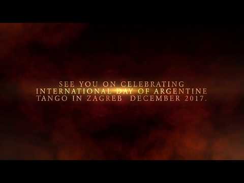 Celebrating International day of argentine tango in Zagreb December 2017