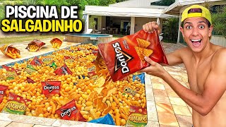 FIZ UMA PISCINA DE SALGADINHOS *Os Rosa entraram ?