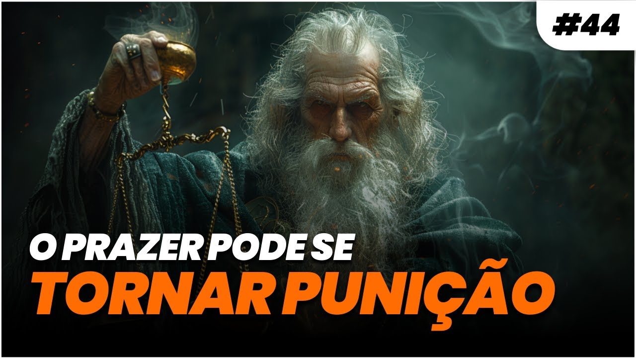 DIÁRIO ESTOICO #044 O PRAZER PODE SE TORNAR PUNIÇÃO | Estoicismo