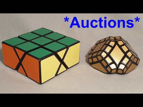 Past auction -  Mental Block & Open Crazy Comet puzzles