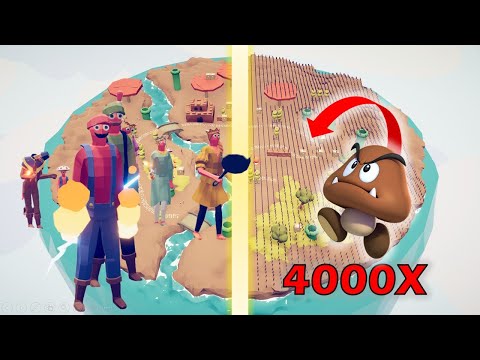 TABS 4000 Goomba's VS Super Mario Bros