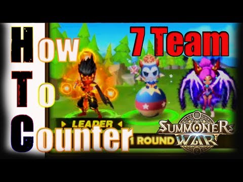 7 COUNTER for GARO ORION MIHO in Nat4 Siege Battle Defense - Summoners War