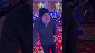 My Slot Neighbor’s Reaction When He Saw His Big Win.  #casino #slots #happy #bonus Video Video