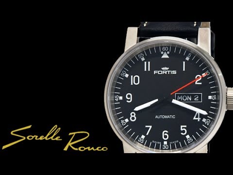 FORTIS Cosmonautis Spacematic Pilot Professional 40 mm DayDate Black