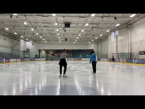 Adult Figure Skating Twizzles and Chocktaw Lesson