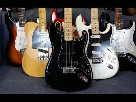 Squier Roundup:  A look at six Squier guitars from worst to first