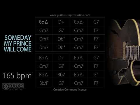 Someday My Prince Will Come (Jazz/Swing Waltz feel) 165 bpm : Backing Track