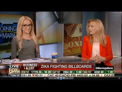 05-02-16 Kat Timpf on Mornings with Maria - Billboards Battle Zika Mosquitoes