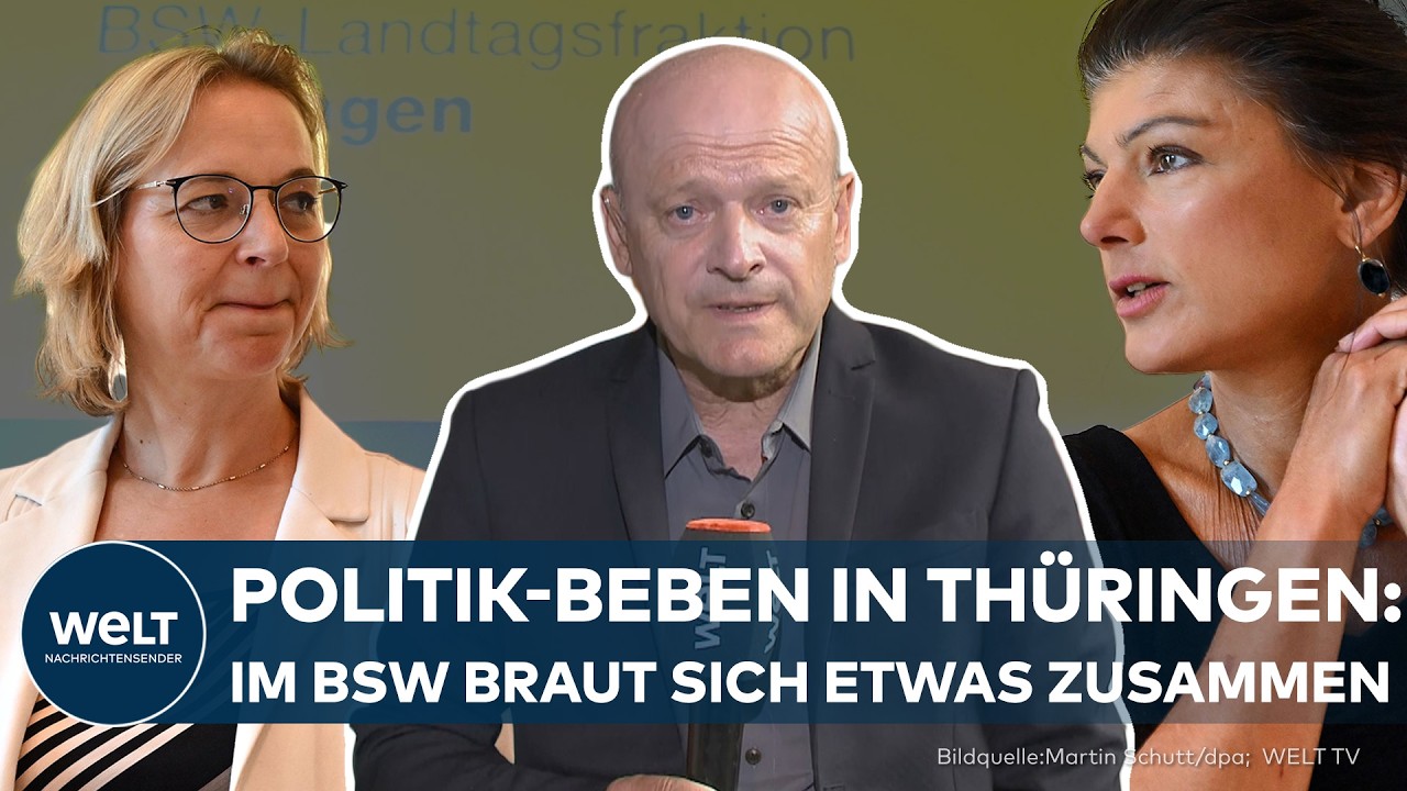 THÜRINGEN: BSW vor offenem Konflikt! AfD-Zusammenarbeit – Wagenknecht will Voigt-Regierung beenden