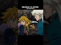 Meliodas VS Arthur | Seven deadly sins Four Knights of the Apocalypse #anime #7ds #shorts