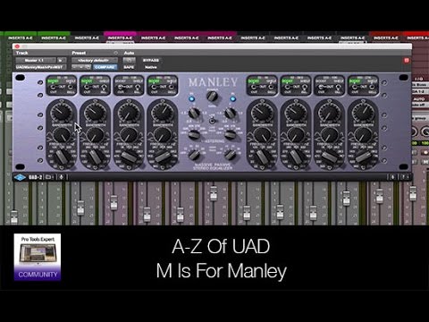 A-Z Of UAD - M Is For Manley