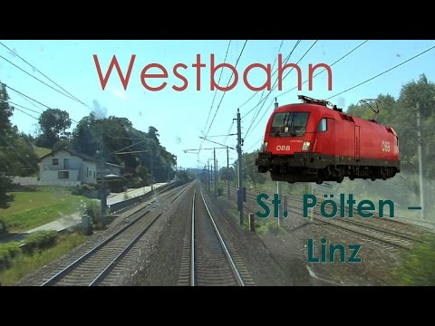🇦🇹 Führerstandsmitfahrt RAILJET - Westbahn St. Pölten - Linz [HD] - Cab Ride High Speed Train
