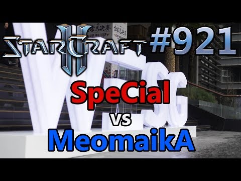 StarCraft 2 - Replay-Cast #921 - SpeCial (T) vs MeomaikA (Z) - WESG 2018 - Gruppe C [Deutsch]
