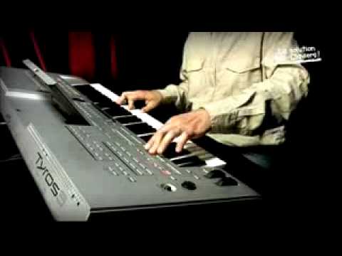 Demonstration du Tyros3 Yamaha par A delauney Part4