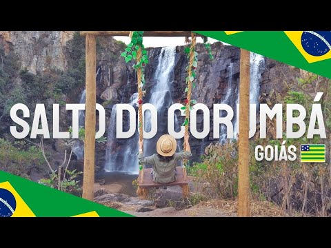 Salto do corumba umas das cachoeiras mais linda  de Goiás no centro oeste brasileiro 