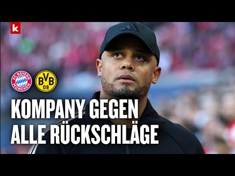 Video Thumbnail: Kompany und die wilde Woche: "Ich lüge nicht, 50 Mal aufs Tor geschossen" | Bayern - BVB 2:2