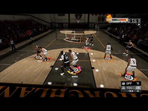 Nba 2k20 kai sotto vs tacko fall(my career)