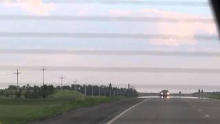preview picture of video 'Bismarck,ND to Minot,ND July 15, 2014 part 1'
