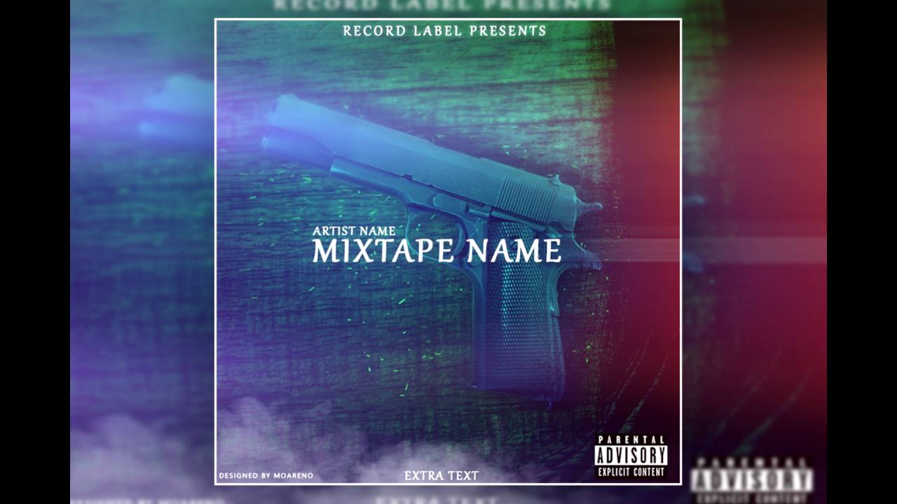 Gun Mixtape .PSD